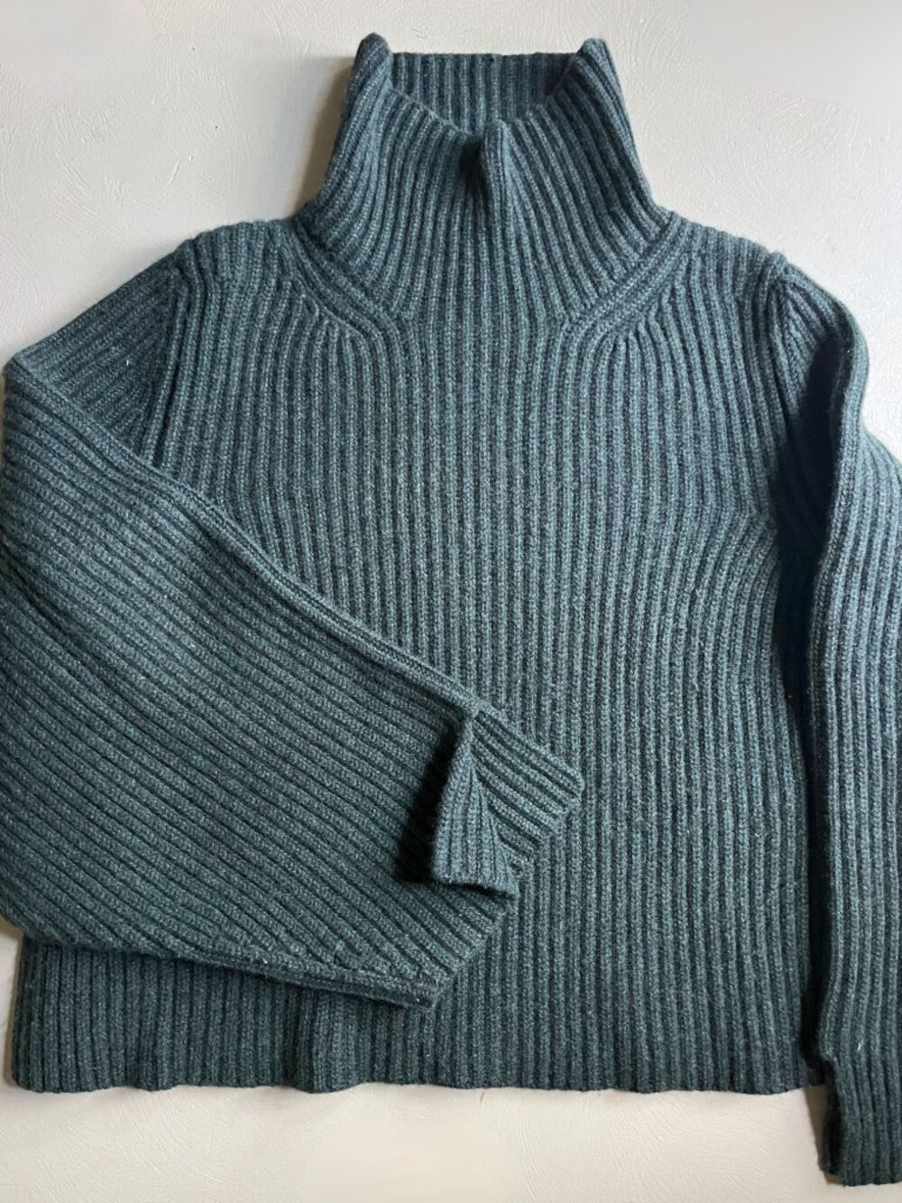 KHAITE Molly Cashmere Sweater Forest Green Size M - Picture 4 of 8